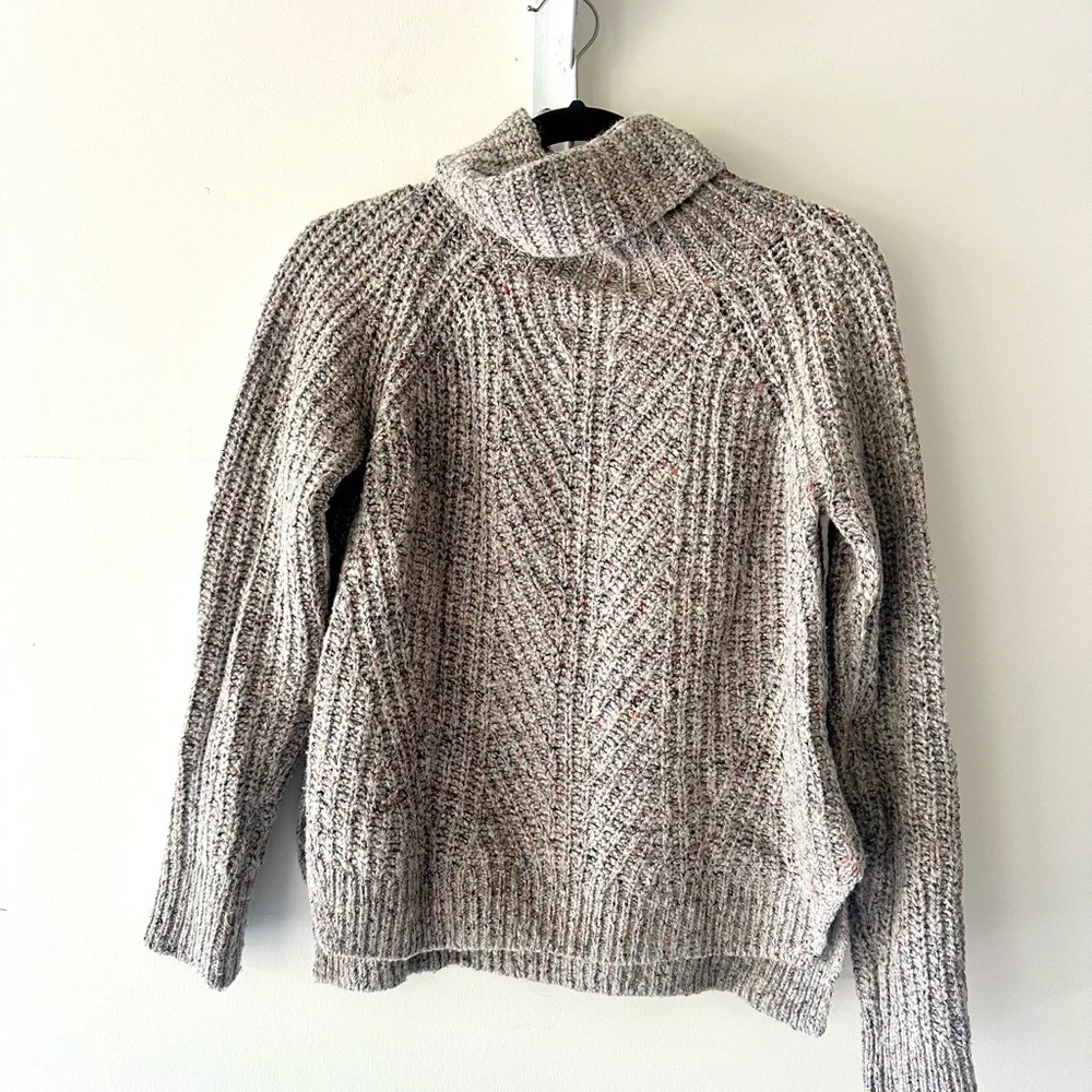 Madewell Multicolor Turtleneck Sweater - Picture 3 of 3